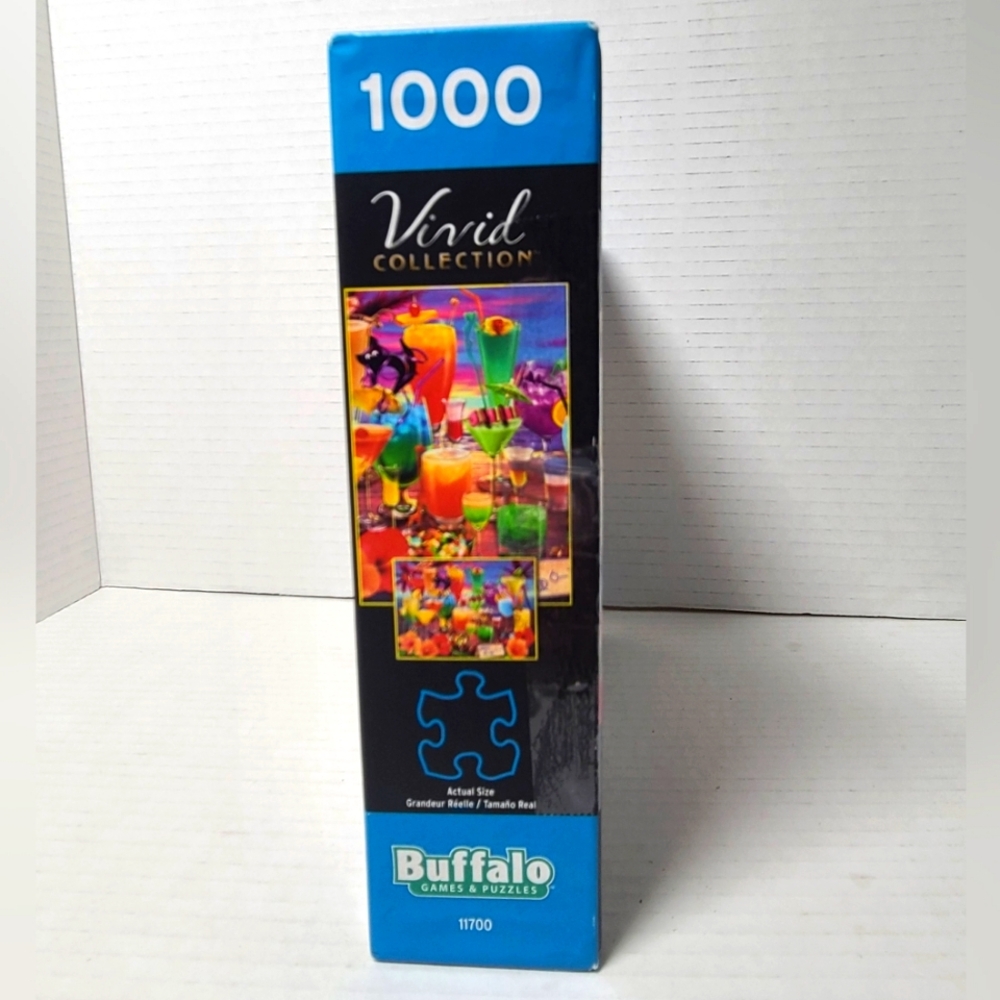 Buffalo Vivid Collection Happy Hour 1000 pieces 26.75"x19.75" *COMPLETE* - Picture 4 of 6